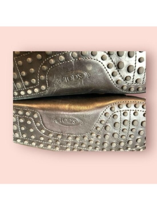 OMG! Tod’s Men Loafers Size 7 1/2 US 41 EU Elegant Dress Shoes Made In Italy main image 8